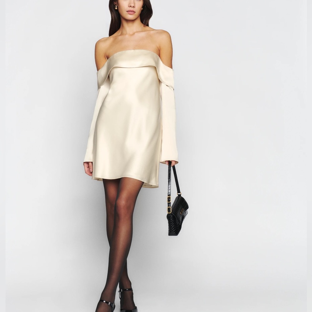 NWT Reformation SILK Mini Dress